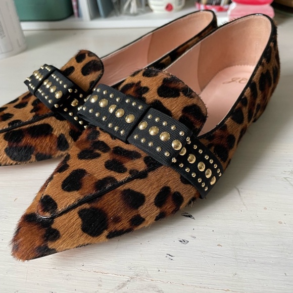 J. Crew Leopard Print Loafers, Size 8.5 - Picture 7 of 14
